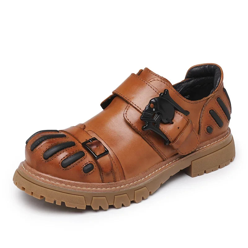 Vittorio Wingtip Slip On Shoes
