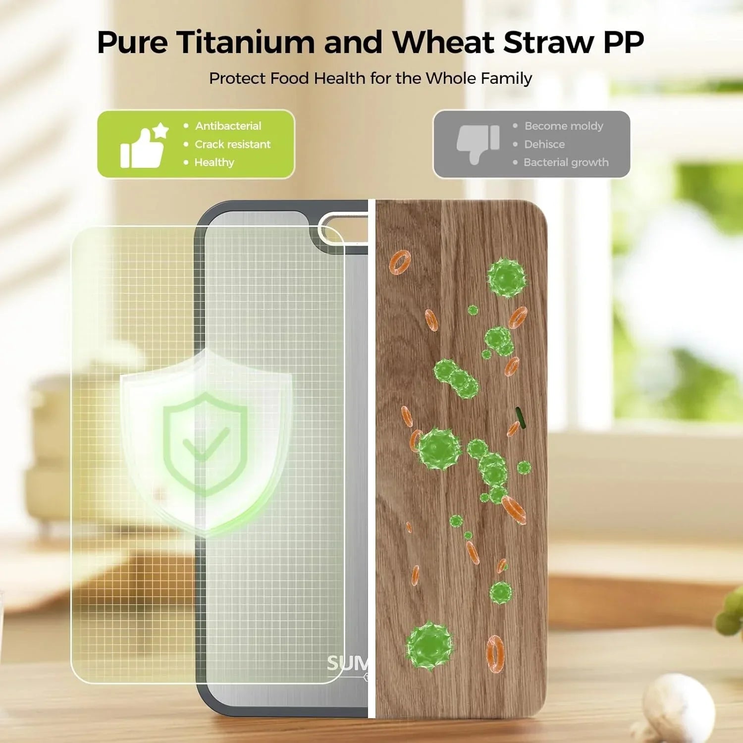 Double Sided Titanium Board